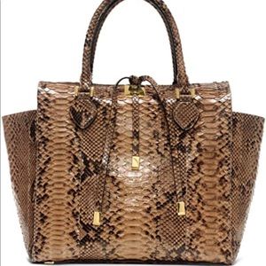 Michael Kors Collection Miranda Python Tote